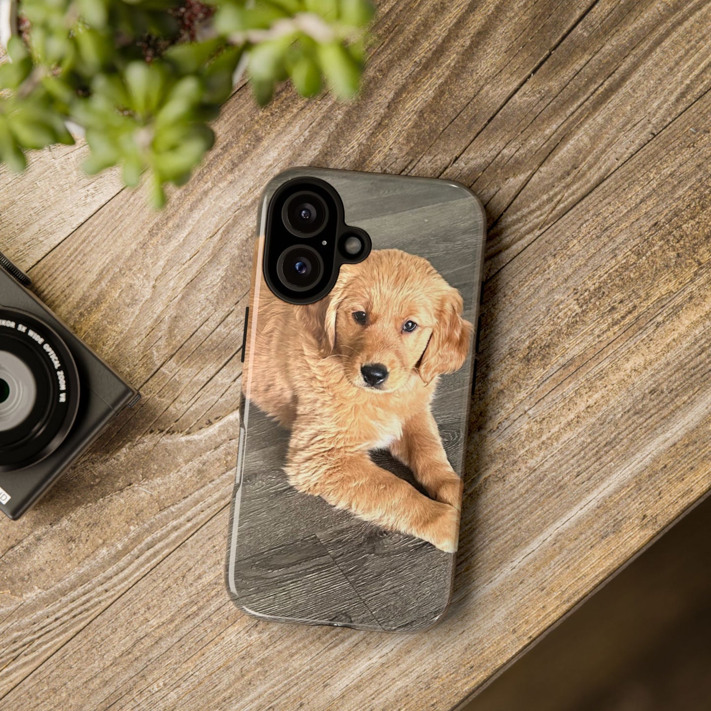 Golden Retriever Puppy Photo Tough Phone Case — Cute Dog Protective Phone Cover