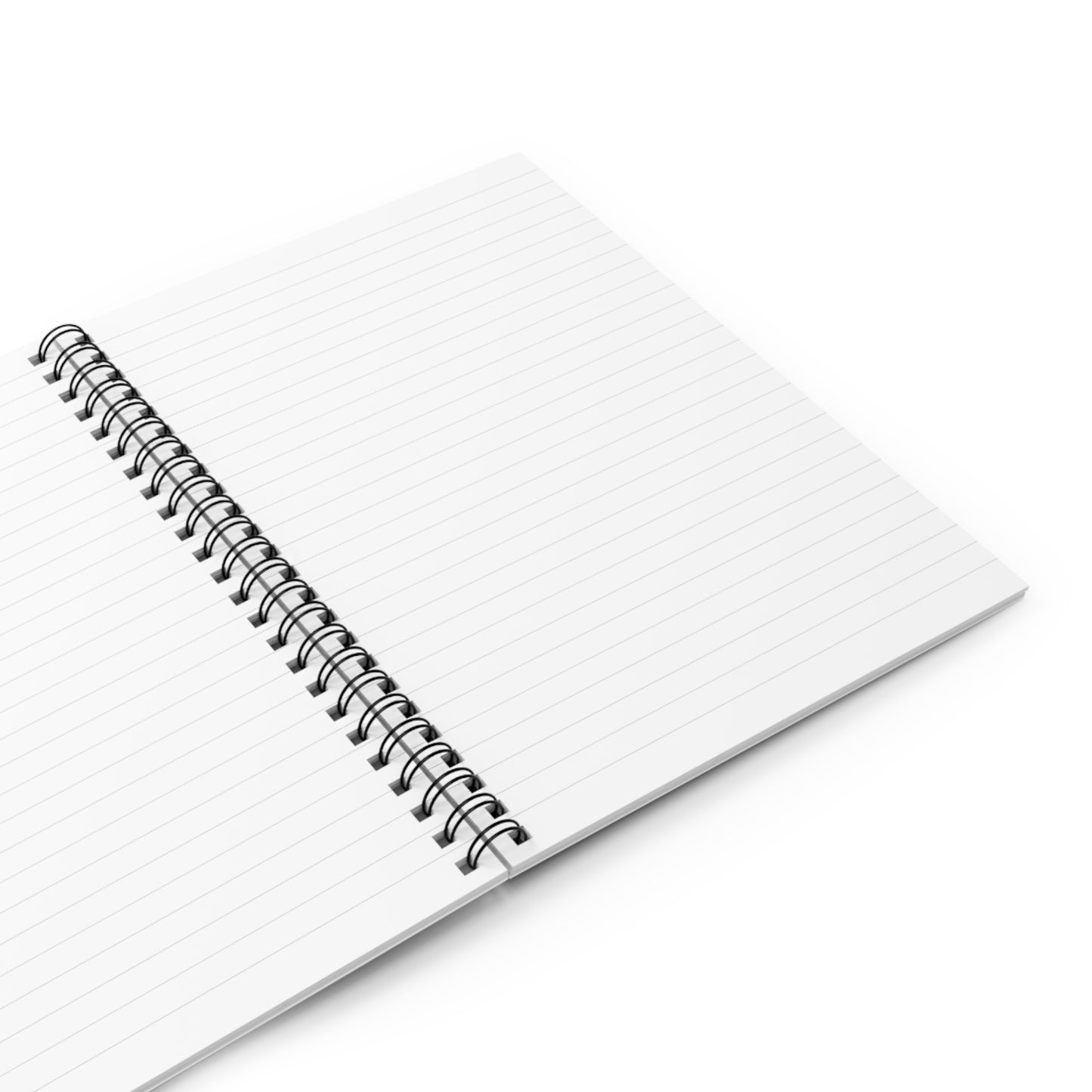 Angry Clouds Spiral Notebook — Ruled Journal with Moody Cloud Illustration