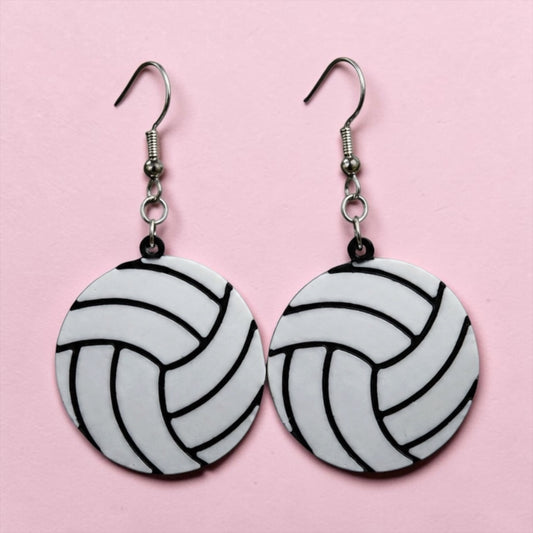 Volleyball Drop Earrings