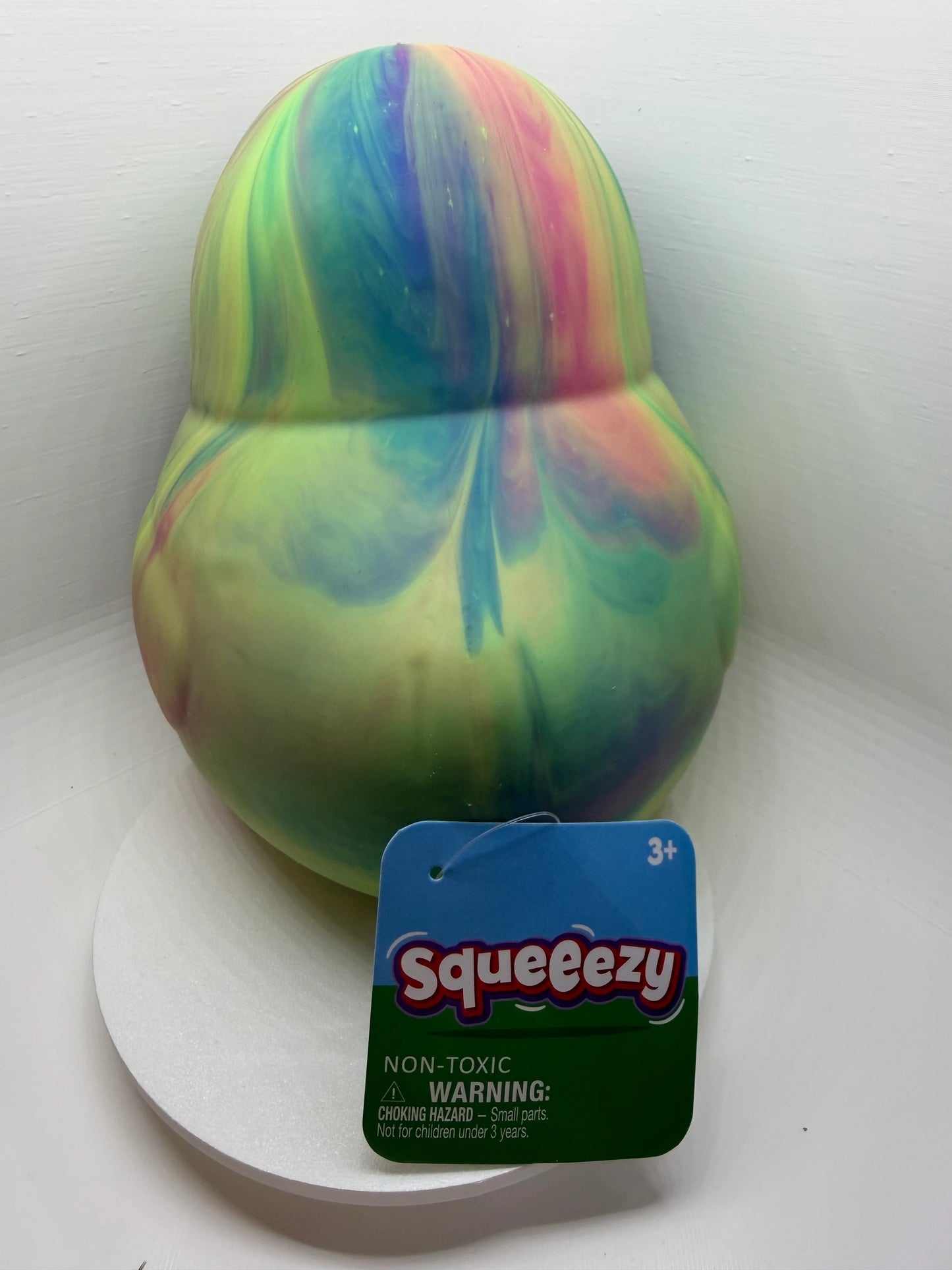 Sunny Days Jumbo Squeezy Duck Squishy Stress Toy New With Tag