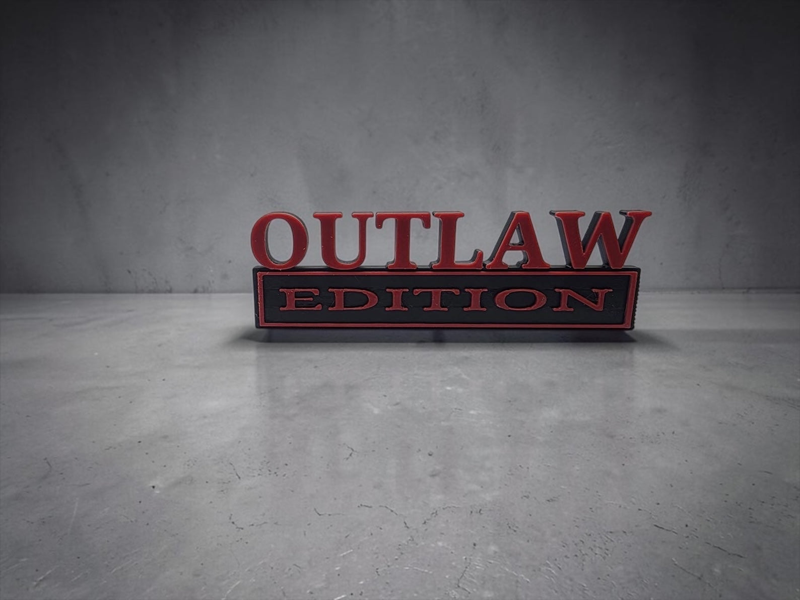 Outlaw Edition Car Magnet — Born to Break the Rules