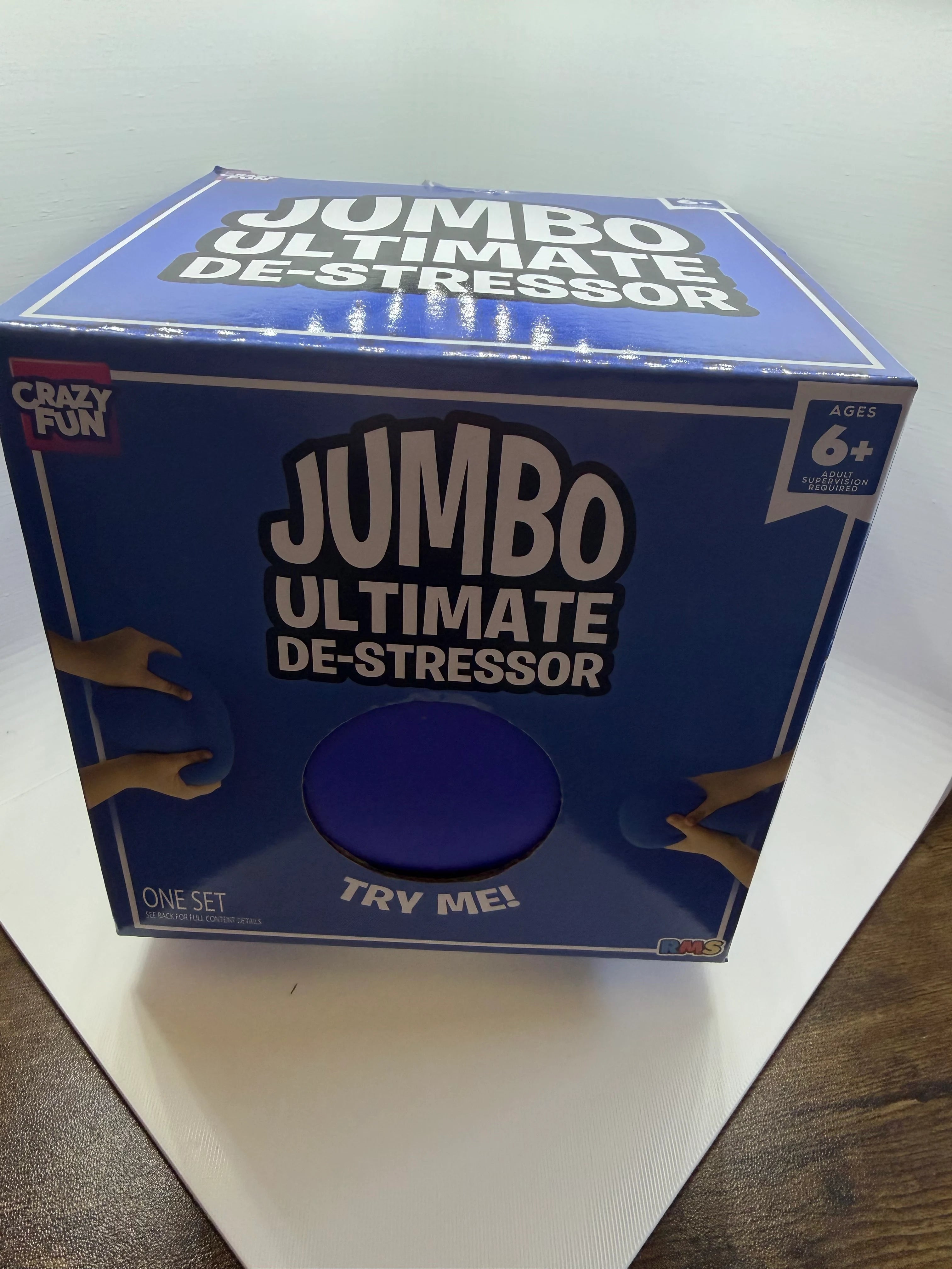 VIRAL RARE* Crazy Fun Jumbo squishy Ultimate De-Stressor Stress Ball