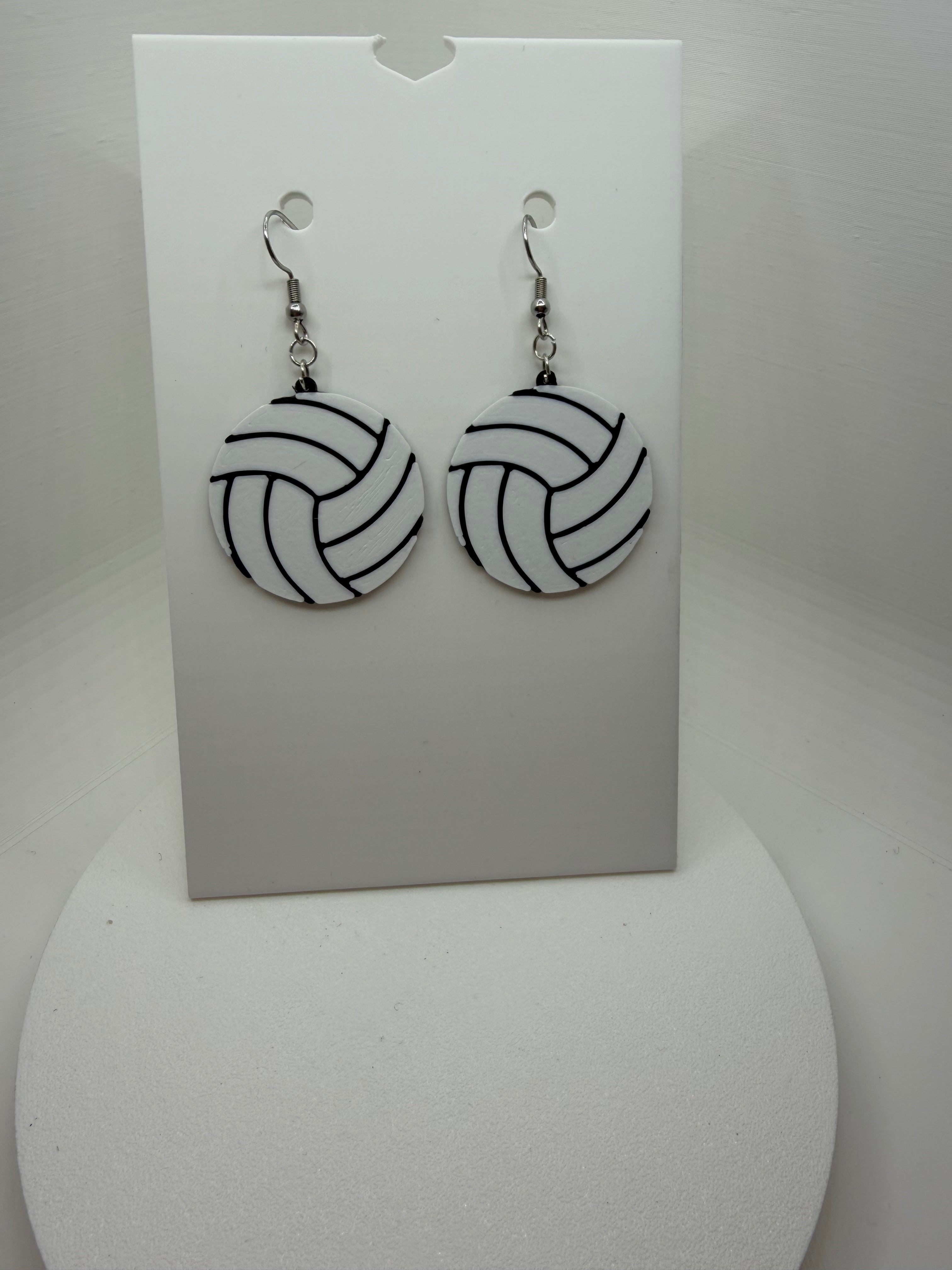 Volleyball Drop Earrings