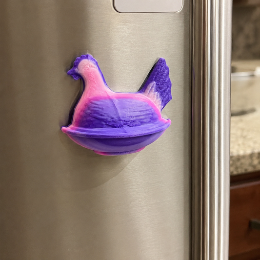 Hen On Nest Kitchen Magnet