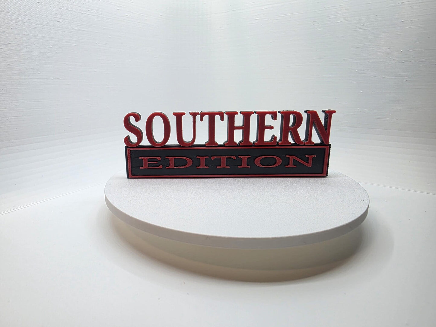 Southern EDITION Toolbox Magnet – 3D Printed Red Black Garage Decor – Mechanic Gift