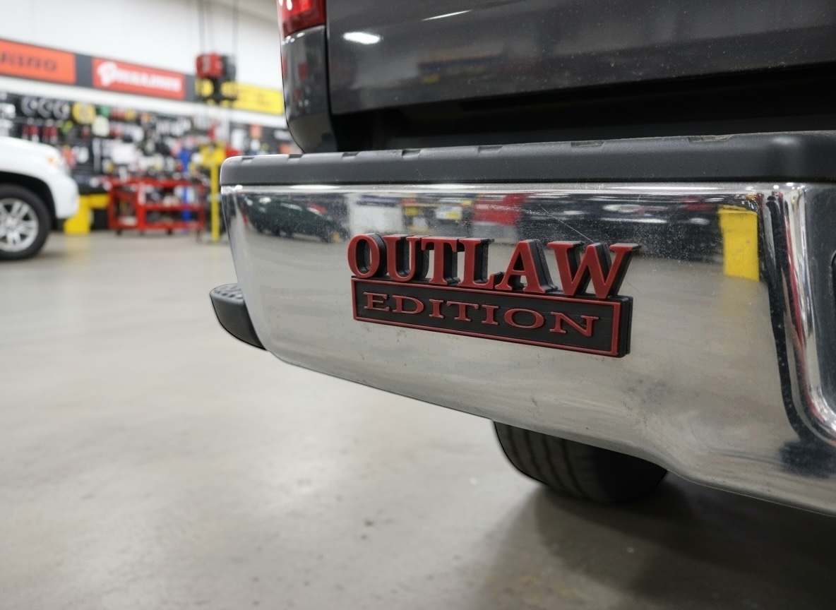 Outlaw Edition Car Magnet — Born to Break the Rules